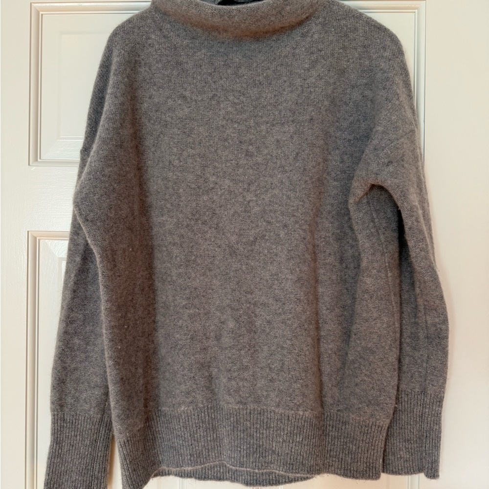 Vince Gray Turtleneck Sweater